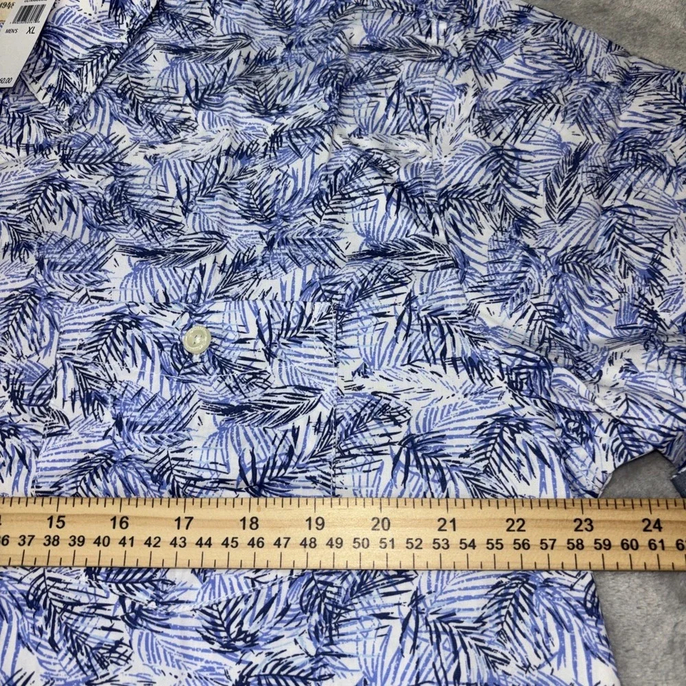 Weatherproof Vintage Short Sleeve‎ Cotton ultramarine blue XL NWT